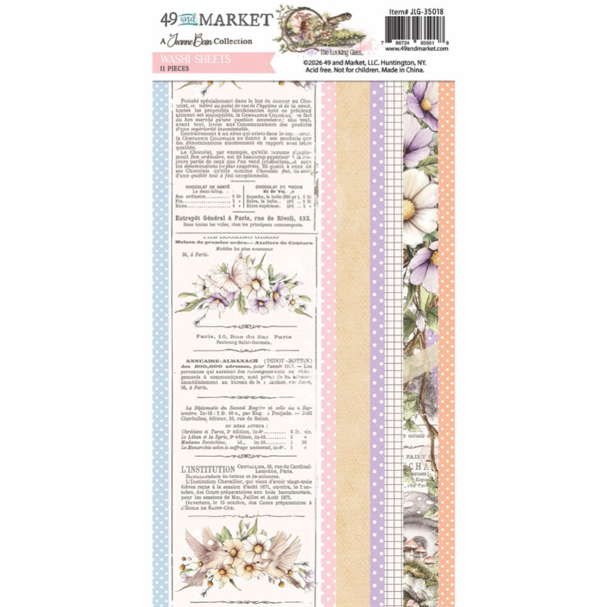 49 & Market The Looking Glass Washi Tape Sheet Set